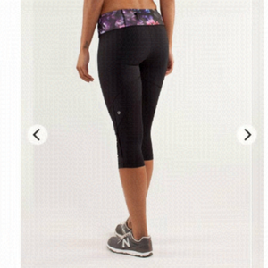 Lululemon Run For Your Life Crop Leggings Pants